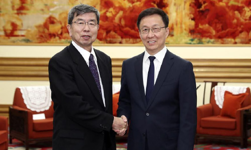 Chinese Vice Premier Meets ADB President