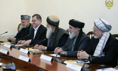 Afghan Politicians Share Views with Khalilzad on Peace