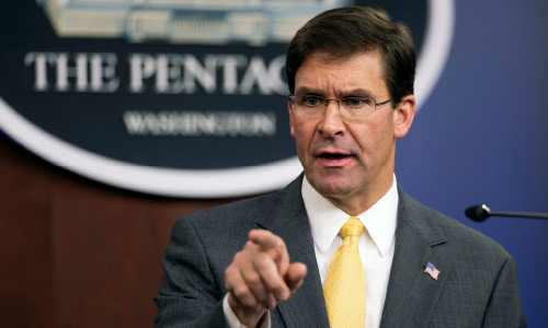 Doha Deal Best Chance to  End War: Esper