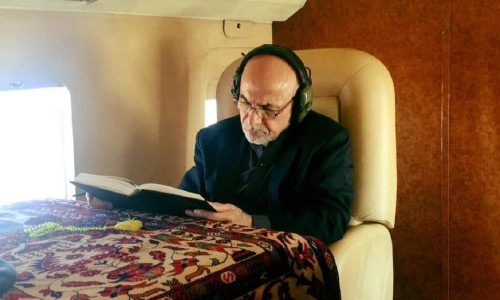 Ghani Returns to Kabul after  Attending WEF in Switzerland