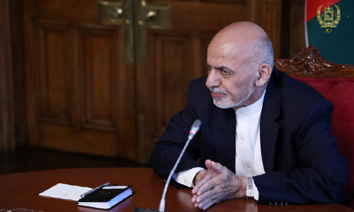 Kabul Sees with Trust  Washington Pledges to Afghan Peace: Ghani