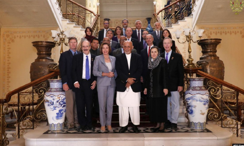 Speaker Pelosi, US Congress Delegation, Visits Kabul