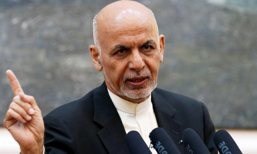 Ghani Warns Taliban of  Facing Same Fate as Daesh