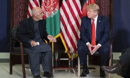 Trump Visits Afghanistan, Says Taliban Want to Make Deal