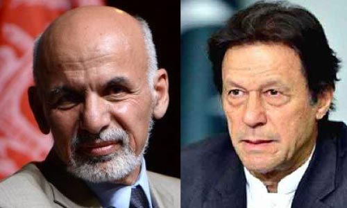 Ghani, Imran Khan Talk  Afghan Peace on Phone