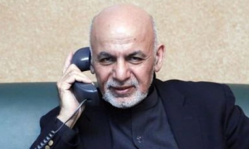 Ghani, China FM Discuss  Intra-Afghan Dialogue in Phone Call