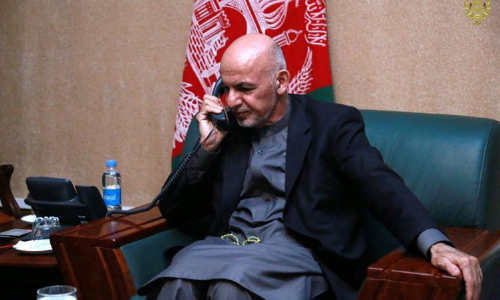 Ghani Speaks to Rouhani over Soleimani’s Death