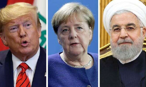 Germany’s Angela Merkel Supports Us-Iran Talks  but Says Lifting Sanctions First Is ‘Not Realistic’