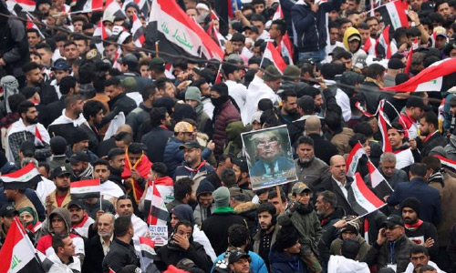 ‘We Want Them Out’: Iraq Protesters  Call for US Troops Exit