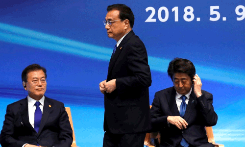 North Korea Threat Looms as China, Japan, South Korea Leaders Meet