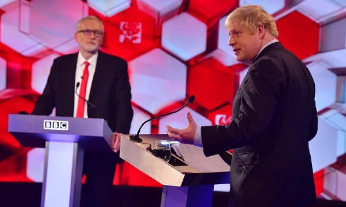 Johnson Rejects Corbyn Claims Over  Post-Brexit Trade