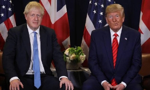 UK PM Johnson Implores Trump: Please Keep Out of Election