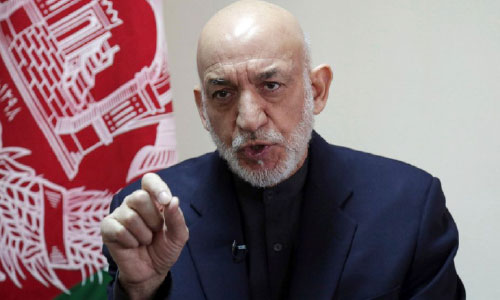 Ex-President:  Peace Possible When all  Afghans Sit Together