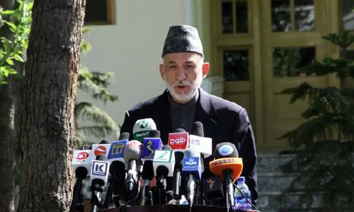 Karzai Wants US to Announce Unilateral Ceasefire
