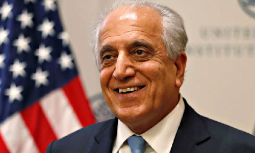 Khalilzad May  Meet Indian Officials on Afghan Peace Talks