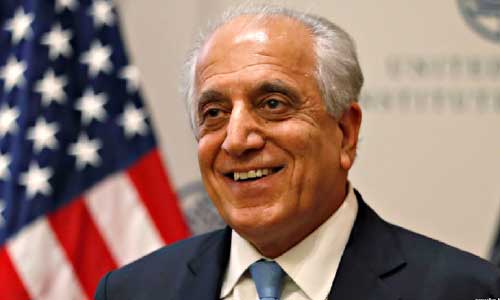 Khalilzad Briefs US Lawmakers on Afghan Peace Talks