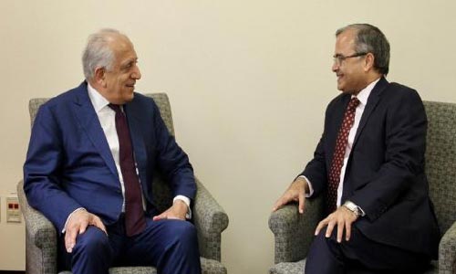 Afghan Reconciliation to Promote Economic Prosperity: Khalilzad