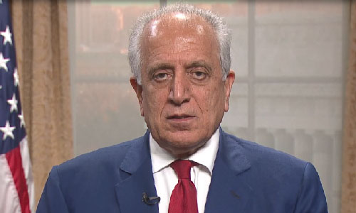 Khalilzad Briefs US Lawmakers  on Failure of Talks with Taliban