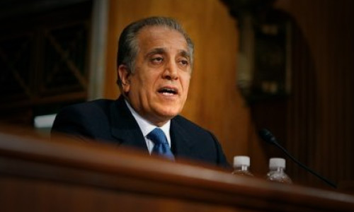 Khalilzad Welcomes Ghani’s Decision to  Postpone His Inauguration Ceremony