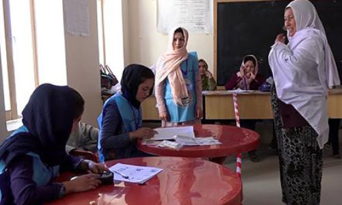 Low Voting  Turnout in Bamiyan Province