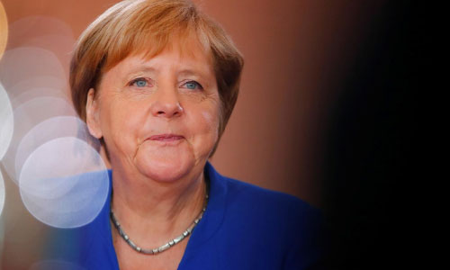 Merkel Says Peaceful Solution  Needed for Hong Kong