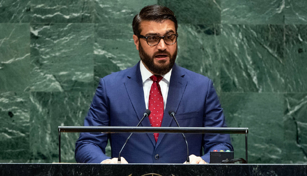 Mohib to UN: Afghans Voted for Freedom