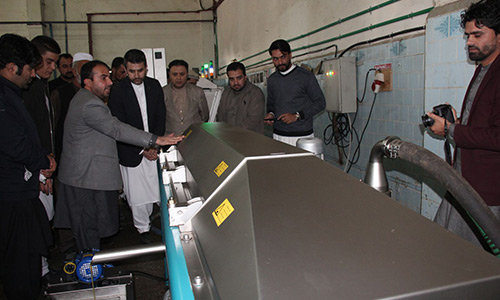 Nangarhar Olive Factory Gets New Machines from Italy