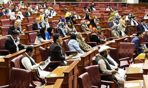 33pc of Wolesi Jirga Members  are Old Faces