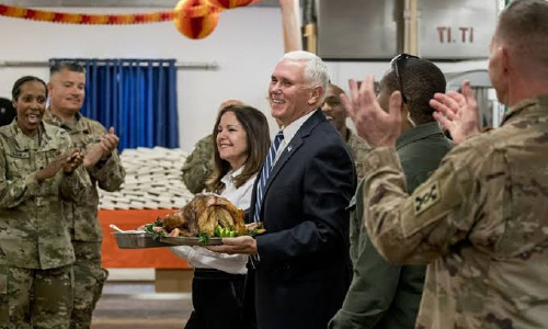 Pence Works to Reassure Kurdish Allies in Surprise Iraq Trip