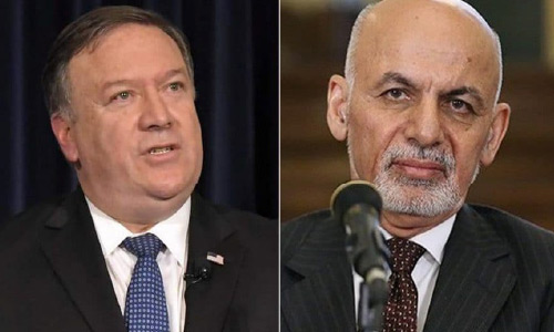 Pompeo, Ghani Agree to ‘Accelerate Efforts’ to End War in Afghanistan