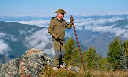 Putin Turns 67, Takes Birthday  Break in Siberian Mountains