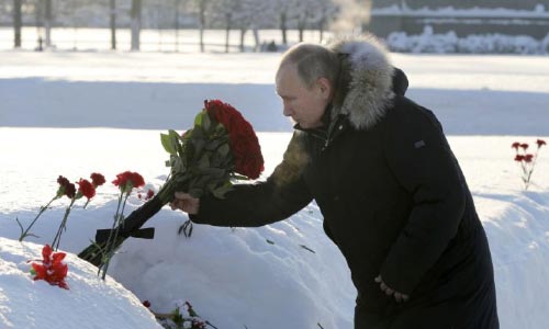 Russia and Putin Mark 75 Years  Since WWII Siege of Leningrad