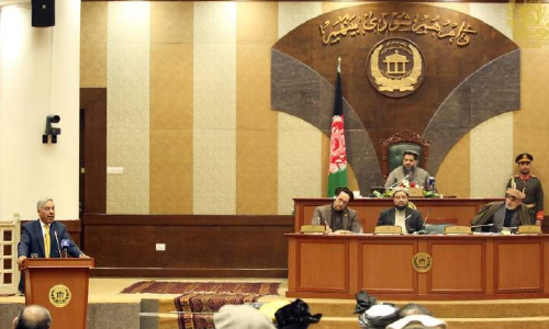 428b Afghanis  National Budget Draft Lands in Senate