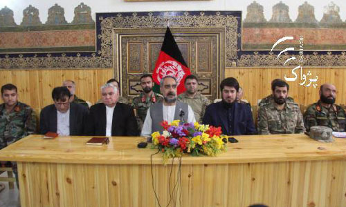 4 Governors  Discuss Election  Day Security in Herat