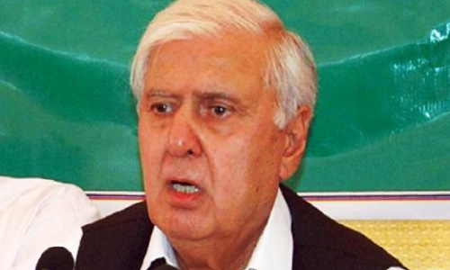 Sherpao Stresses Resumption of Taliban-US Talks