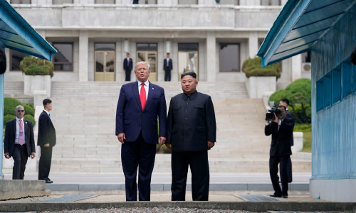 Trump Makes History as He Crosses into  N. Korea, Speaks of ‘GREAT FRIENDSHIP’ with Kim