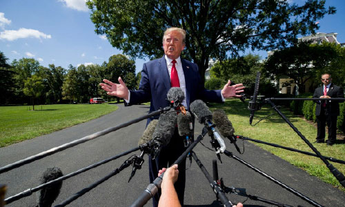 Countries Close to Afghanistan Must Fight IS: Trump