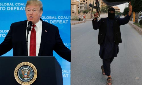 Trump Tells Europe to ‘Take Back’ 800 ISIS Fighters  or US ‘Will Be Forced to Release Them’