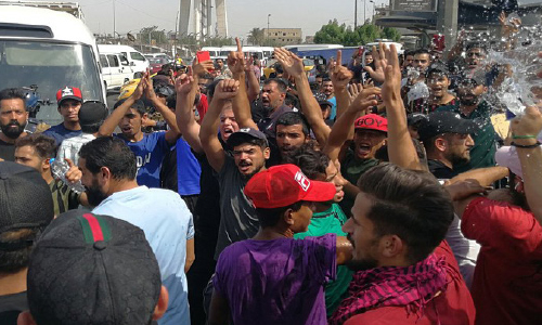 Renewed Baghdad Protests Leave  1 Dead, 6 Wounded