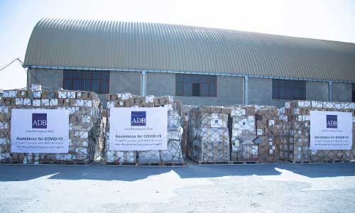 ADB Hands Over Additional Medical Supplies to Help Fight Covid-19 in Afghanistan