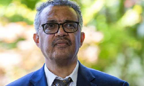 WHO chief Tedros to quarantine after contact gets COVID-19