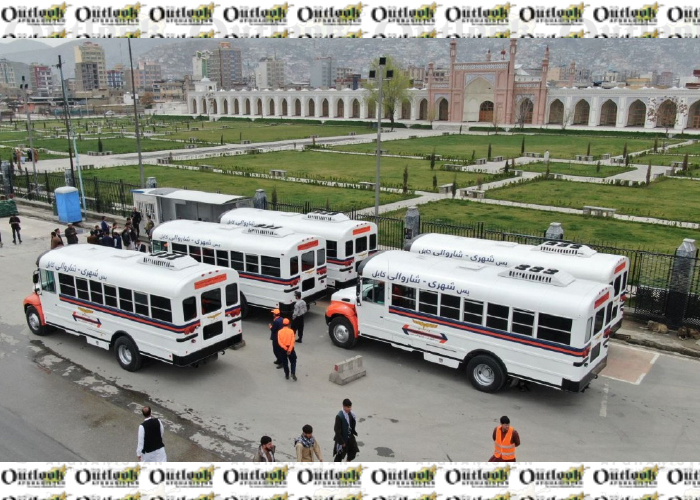 New Bus Service for Kabul City Launched