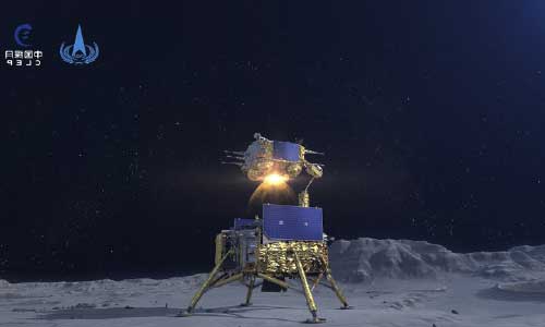 Chinese spacecraft carrying lunar rocks lifts off from moon