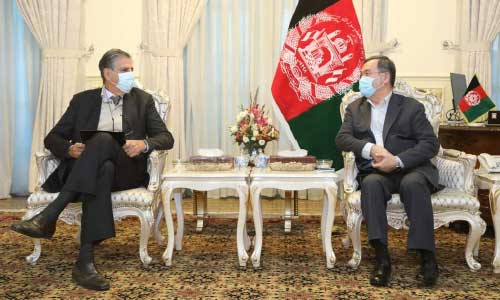 Danesh, NATO SCR Confer on  Peace Process