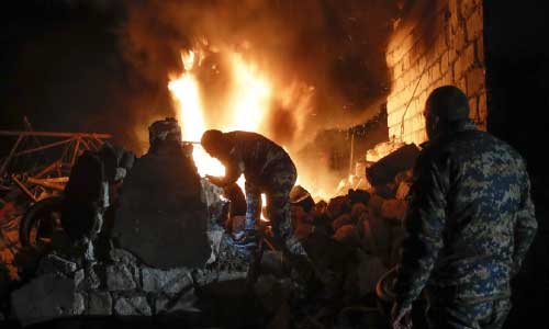 Fighting over Nagorno-Karabakh goes on despite US mediation