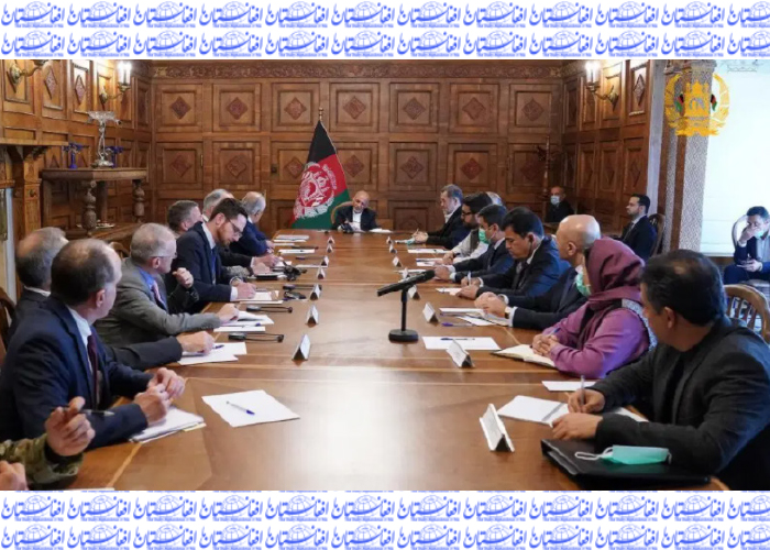 Khalilzad Meets Ghani, Abdullah on Peace Process
