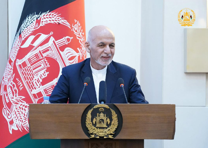 Ghani Implies Taliban Has  Rejected Peace Proposal