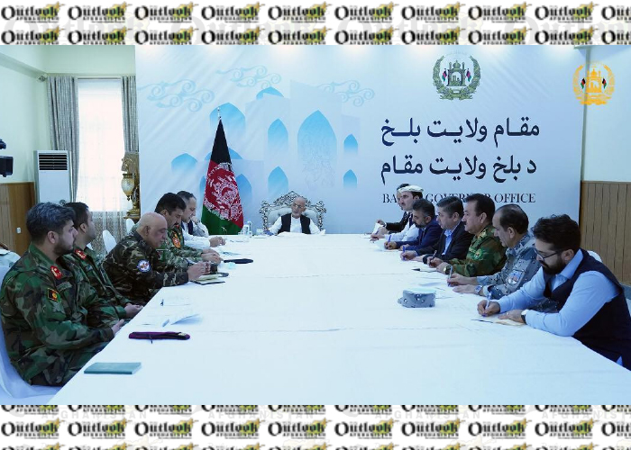 Ghani Chairs Security Meeting in Northern Balkh Province