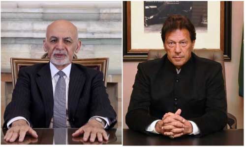 Ghani and Pakistani PM Discuss Need for Ceasefire