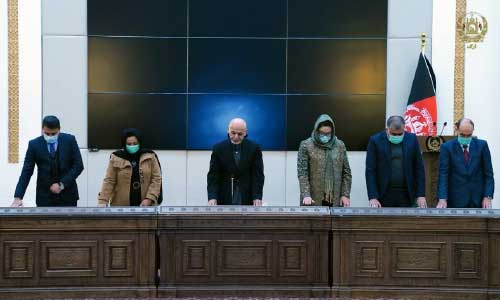 Members of Independent Commission for Combating Corruption Swore Allegiance